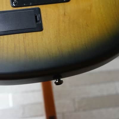 Sterling Jason Richardson 6 Signature Cutlass - Natural Poplar Burst - With Gig Bag image 17