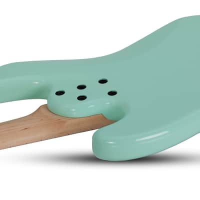 Schecter J-4 LH - Sea Foam Green (2914) image 4