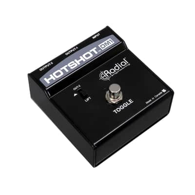 Radial Engineering HotShot DM-1, Microphone Switcher with Momentary Toggle Footswitch image 2