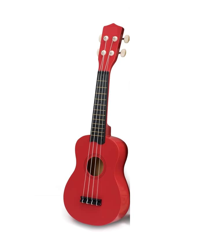 Soprano Ukulele 21"/53cm beginners, students kids guitar (Red) image 1