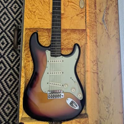 Fender Custom Shop Vintage Custom 1959 Stratocaster NOS 2018 - 3 Colour Chocolate Sunburst image 6