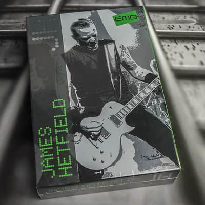 EMG JH/SET-BC James Hetfield Signature Humbucker Set  - Black Chrome