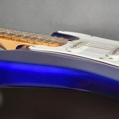 Squier Affinity Series Strat Rosewood Fretboard - 2004 - Metallic Blue image 13