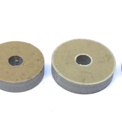 4 Rubber Chassis Mounting Washers (7/8 inch OD) for your Old Antique Wood Vintage Tube Radio Set of Four Gum Rubber Grommets image 2