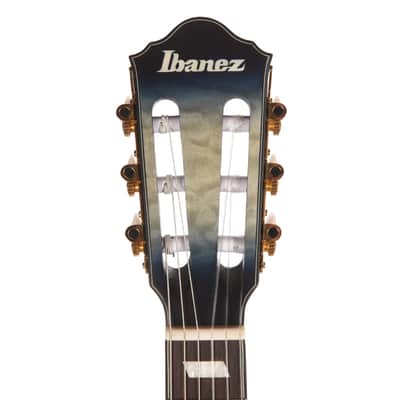Ibanez FRH20QMNCTL Acoustic Electric Guitar Cosmic Blue Sunburst Low Gloss image 6
