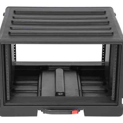 SKB 1SKB-R6UW 6u Space Amp or Effects Rack Case wheels & Pull Handle image 3