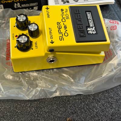 Boss SD-1W Super OverDrive Waza Craft 2015 - Present - Yellow image 4