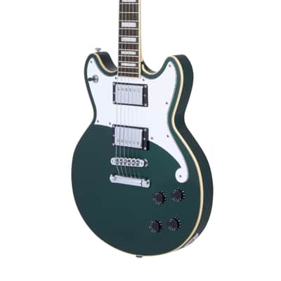 D'Angelico DAPBRISHGCS PREMIER BRIGHTON Double Cutaway Solid Body 6-String Electric Guitar w/Gig Bag image 4