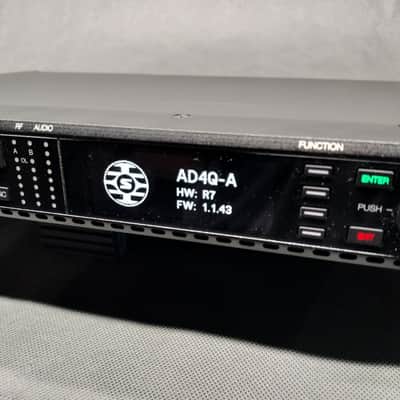 Shure AD4Q Axient Digital wires quad receiver 2020 - Black image 4