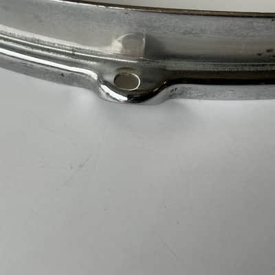Gretsch 16” Stick chopper hoop 1950’s - Chrome over brass image 9