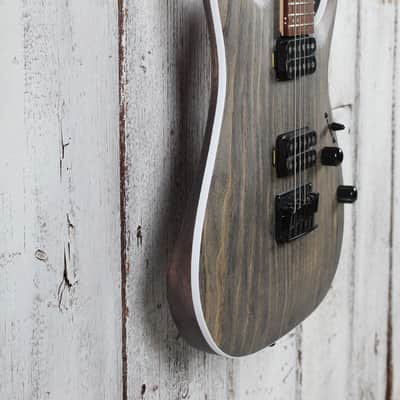 Ibanez RGA Series RGA42AH Solid Body Electric Guitar Black Stained image 8