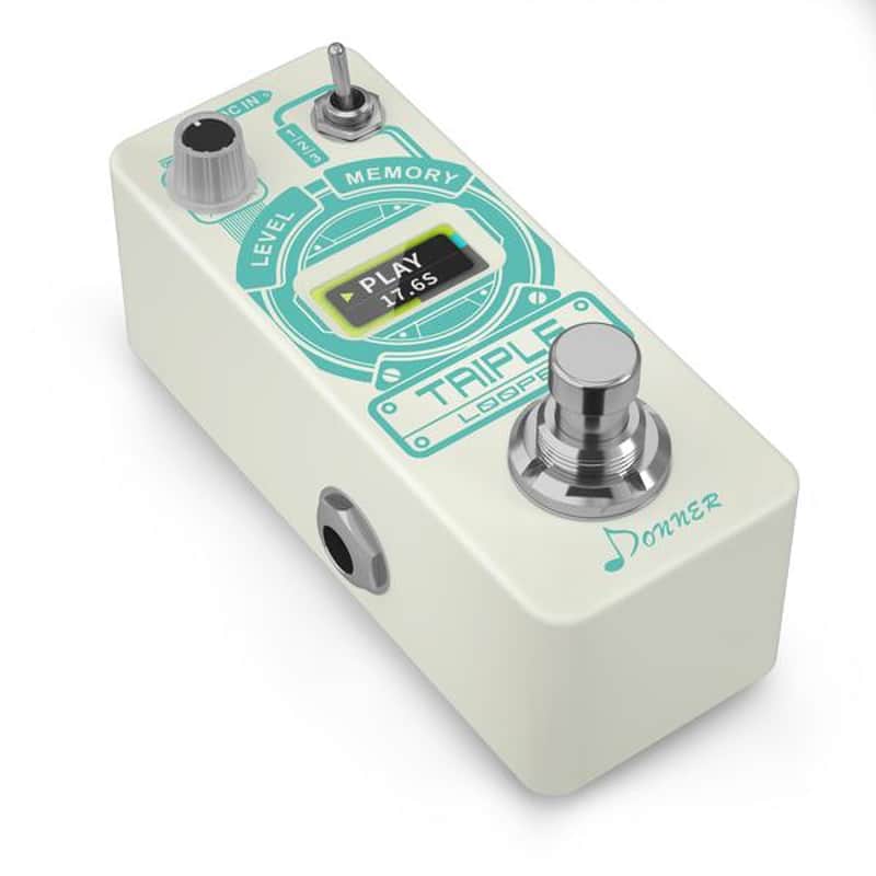 Triple LOOPER Guitar Pedal Loop Station - Last Generation by Donner image 1