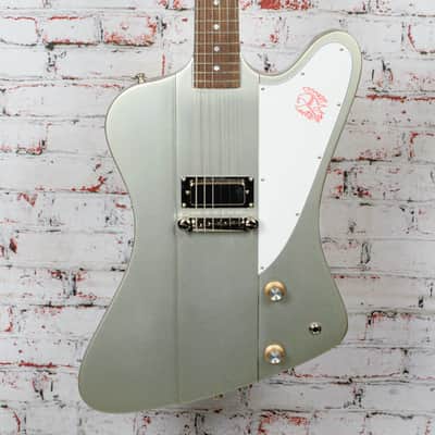 Used Epiphone 1963 Firebird I (Incl. Hard Case) Silver Mist image 1