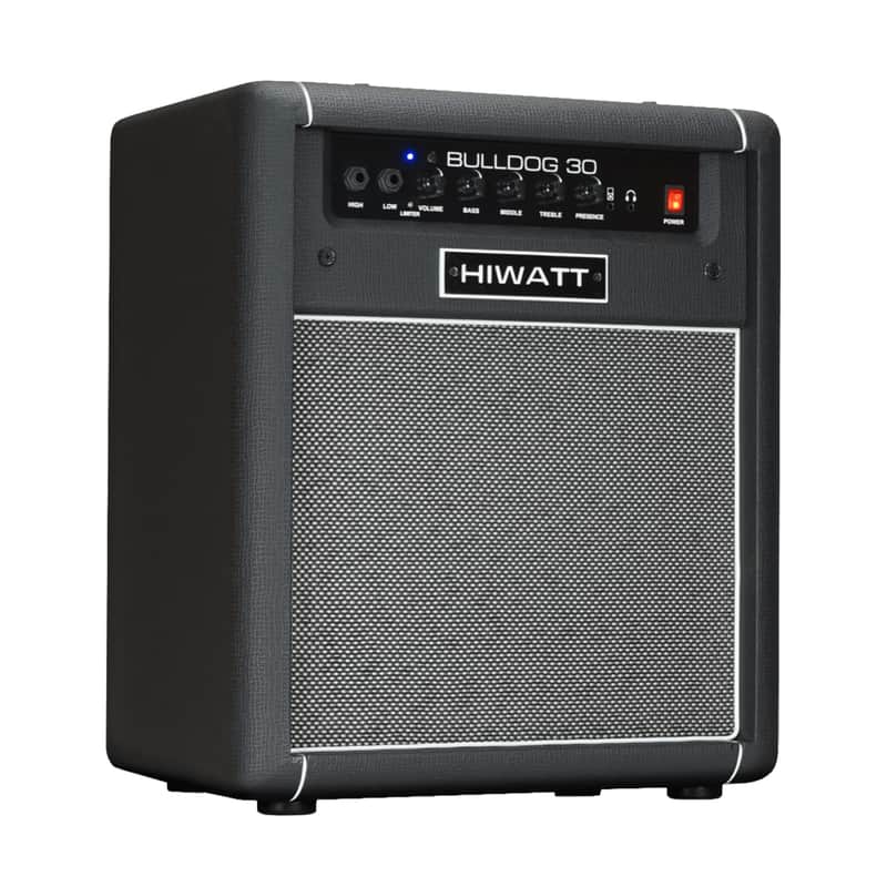 Hiwatt Bulldog 30 30-Watt 1x10 Practice Bass Combo Amplifier - Black image 1