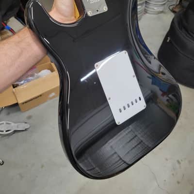 Fender Jimmy Vaughn Partscaster Stratocaster 2012 - Black W/ Rosewood Neck and HSC (C016-24) image 16