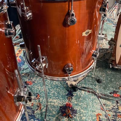 Elvin Jones', Elvin Jones Jazz Machine, Camco 5-Piece Drum Set, 18", 18", 16", 13", 12", Stunning! 1977-1978 - Mahogany image 12