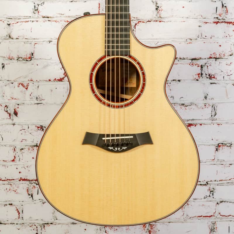 Taylor - Custom Grand Concert Acoustic Guitar - Bocote/Lutz - Natural - w/ Taylor Custom Hardshell Case - x0071 (USED) image 1