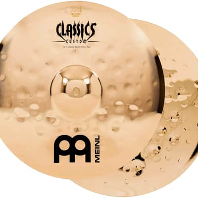 Meinl Cymbals CC-EM480 Classics Custom Extreme Metal Cymbal Box Set Pack with 14" Hi Hat, 18" Crash, 20" Ride (VIDEO) image 2