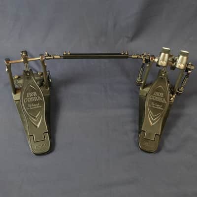 Tama HP900PWNBK Iron Cobra 900 Double Bass Pedal Blackout Edition w/Case - Used image 1