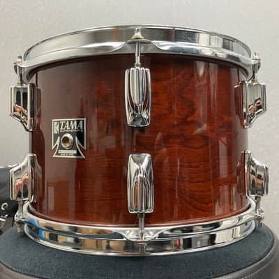 Tama Superstar 8x12 Tom Drum Super Mahogany Finish image 2
