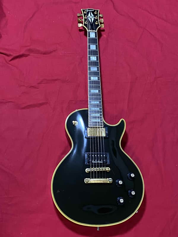 Greco EGC-550 Fujigen Japan 1992 Black Electric Guitar image 1