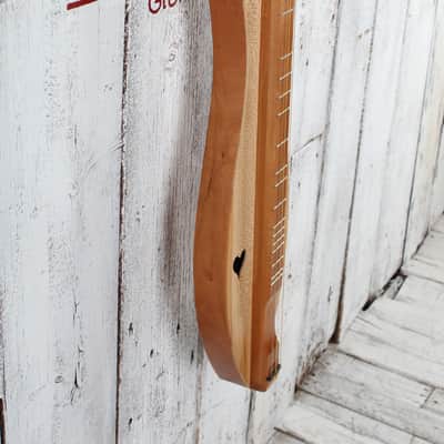 McSpadden 4 String Baritone Flathead Hourglass Dulcimer with Gig Bag image 8