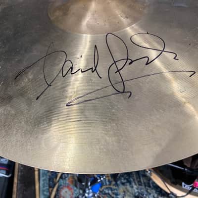 David Garibaldi's Tower of Power, Sabian 17" HHXtreme Crash Cymbal 1102g, SIGNED image 5