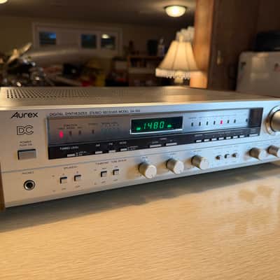 Aurex Digital Synthesizer Stereo Receiver Model SA-S55 FRESH Service 55WPC RaRe image 4
