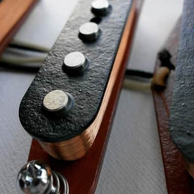 Stratocaster A5 Super Twang Custom Strat Pickups SET Vintage Hand Wound by Q pickups image 5