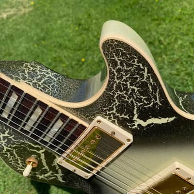 Gibson Custom Shop Les Paul Standard Gold Sparkle Roadshow - Toasted Marshmallow image 7
