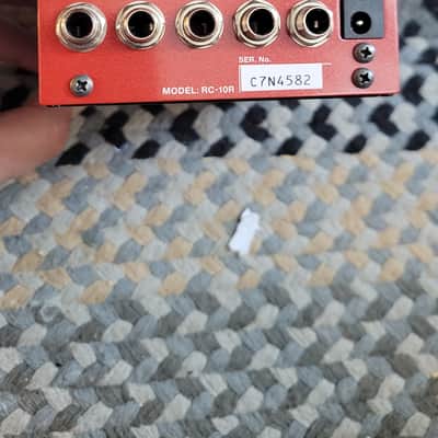 Boss RC-10R Rhythm Loop Station 2019 - Present - Red image 4