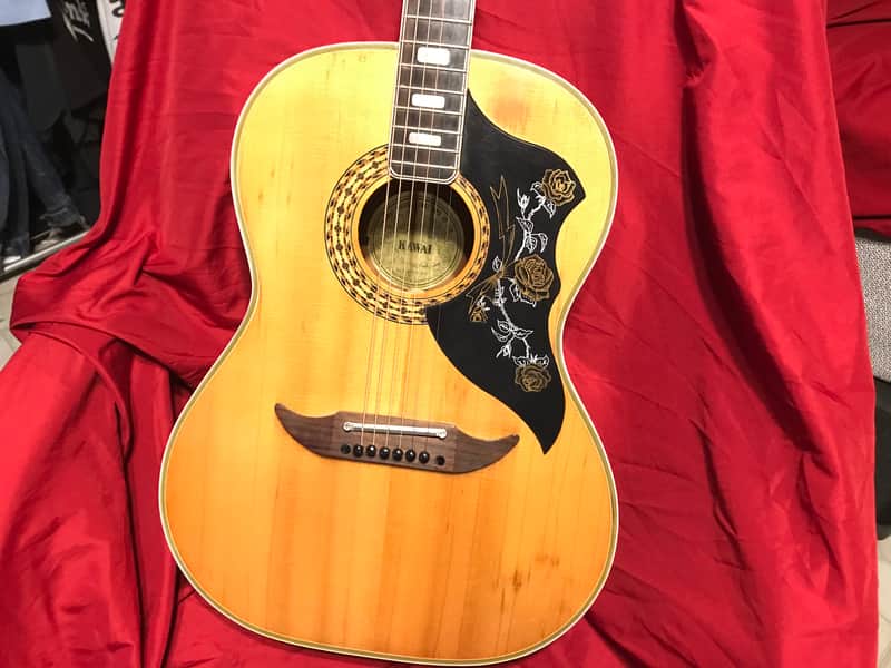 Kawai KF-90 vintage acoustic guitar 60s/70s | Reverb