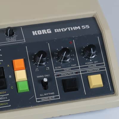 Korg Rhythm KR-55 drum machine + individual outputs + Tubbutec MIDI + sync in image 6