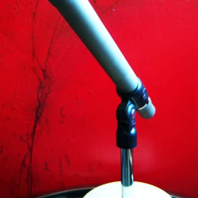 Vintage 1982 Electro-Voice 655C Slim Omnidirectional Dynamic Microphone w accessories 654A 666 655 prop display repair image 7