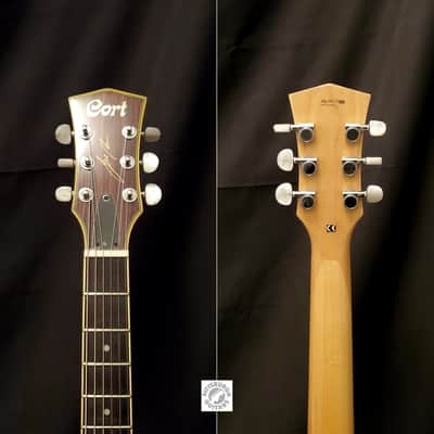 2000 Cort Joe Beck Signature Beck-6 in Natural; Comes with TKL Hard Case and Pro-Setup! image 4