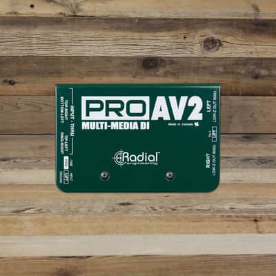Open Box Radial Engineering ProAV2 Multimedia Direct Box image 1