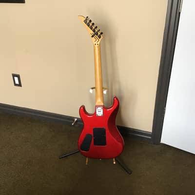 *Very Rare* Vintage Kramer USA Pacer 1980s Candy Apple Red Gloss Floyd Rose Seymour Duncan Schaller image 4
