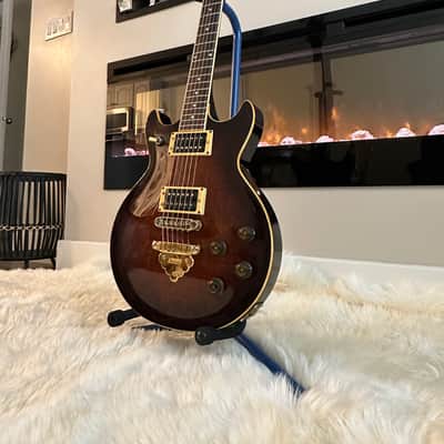 Ibanez Artist AR105 1983 - Quilted Mahogany Burl Antique Burst image 6