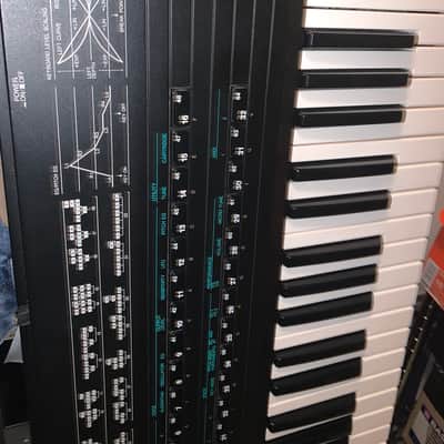 Yamaha DX7II S 16-Voice Synthesizer 1986 - 1989 - Black image 7