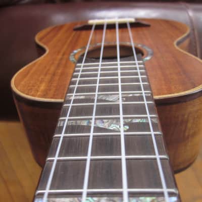 Luna High Tide Koa Soprano Acoustic Electric Ukulele UKE HTS KOA w/ Gig Bag image 5