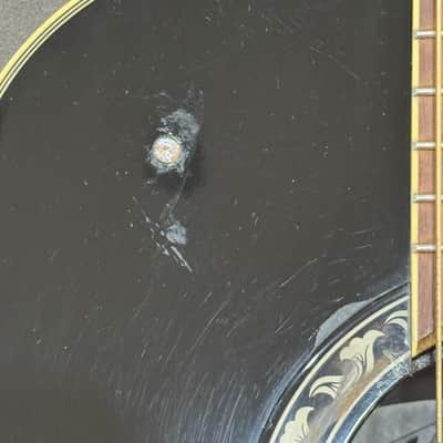 Applause by Ovation AE227 Black Acoustic Electric Guitar OP10 Preamp image 5
