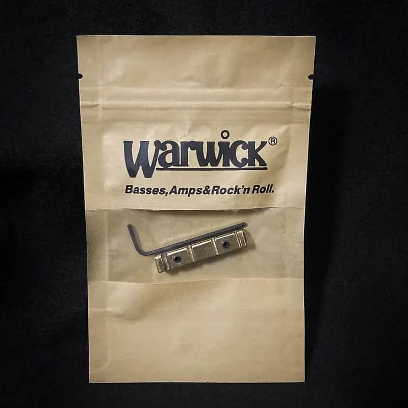 Warwick Brass Just A Nut III 4-String Bass SP W 30214 III 38.5mm - Brass image 1