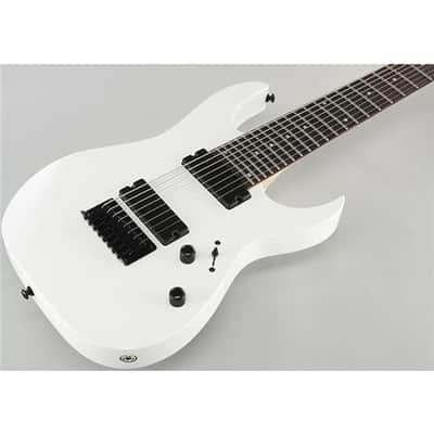 Ibanez RG Series RG8 8-String Electric Guitar, Rosewood Fretboard, White image 2