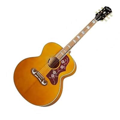 CHITARRA ACUSTICA EPIPHONE J-200 Aged Natural Antique Gloss Inspired by Gibson image 2