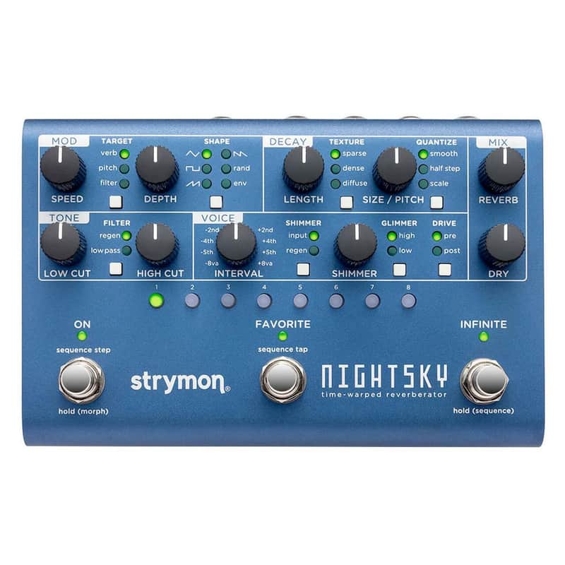 Strymon Night Sky Time-Warped Reverberator Reverb