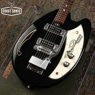 1999 Teisco May Queen Vintage Reissue Semi-Hollowbody Guitar Made in Japan image 7