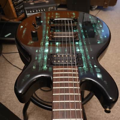 Jackson USA Scott Ian Anthrax S.O.D. M.O.D. Guitar Tech JJ Mike Learn Custom Shop Matrix Holographic image 17