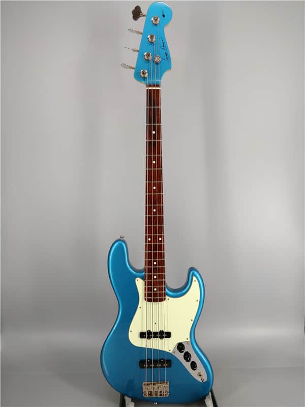 rare Seymour Duncan DJ200 mij esp made jazz bass lake placid blue