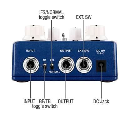 NUX Queen of Tone NDO-6 Dual Overdrive Pedal - Horseman & Morning Star image 3