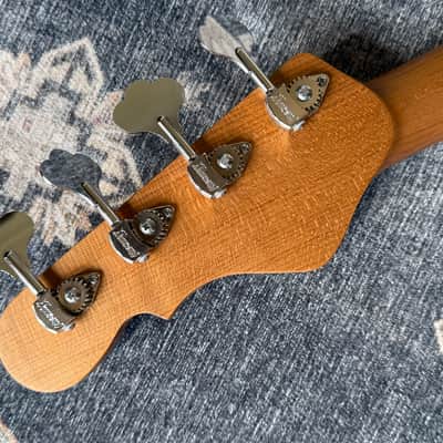 G&L CFL Research L-1000 with Drake Custom bass 33” conversion neck 2025 - Royal Purple Metallic image 8